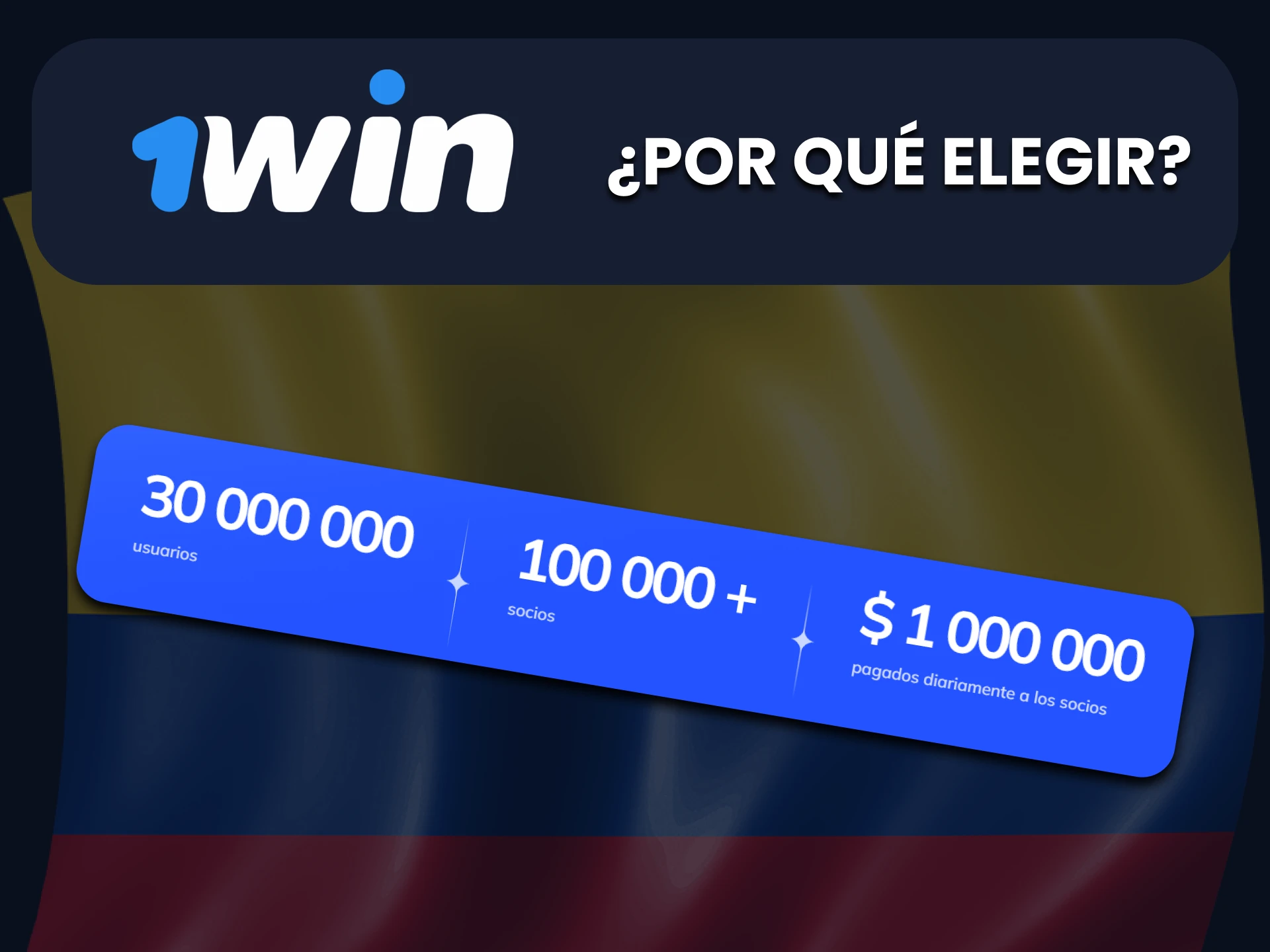 Hay muchas ventajas del programa de afiliados 1Win.