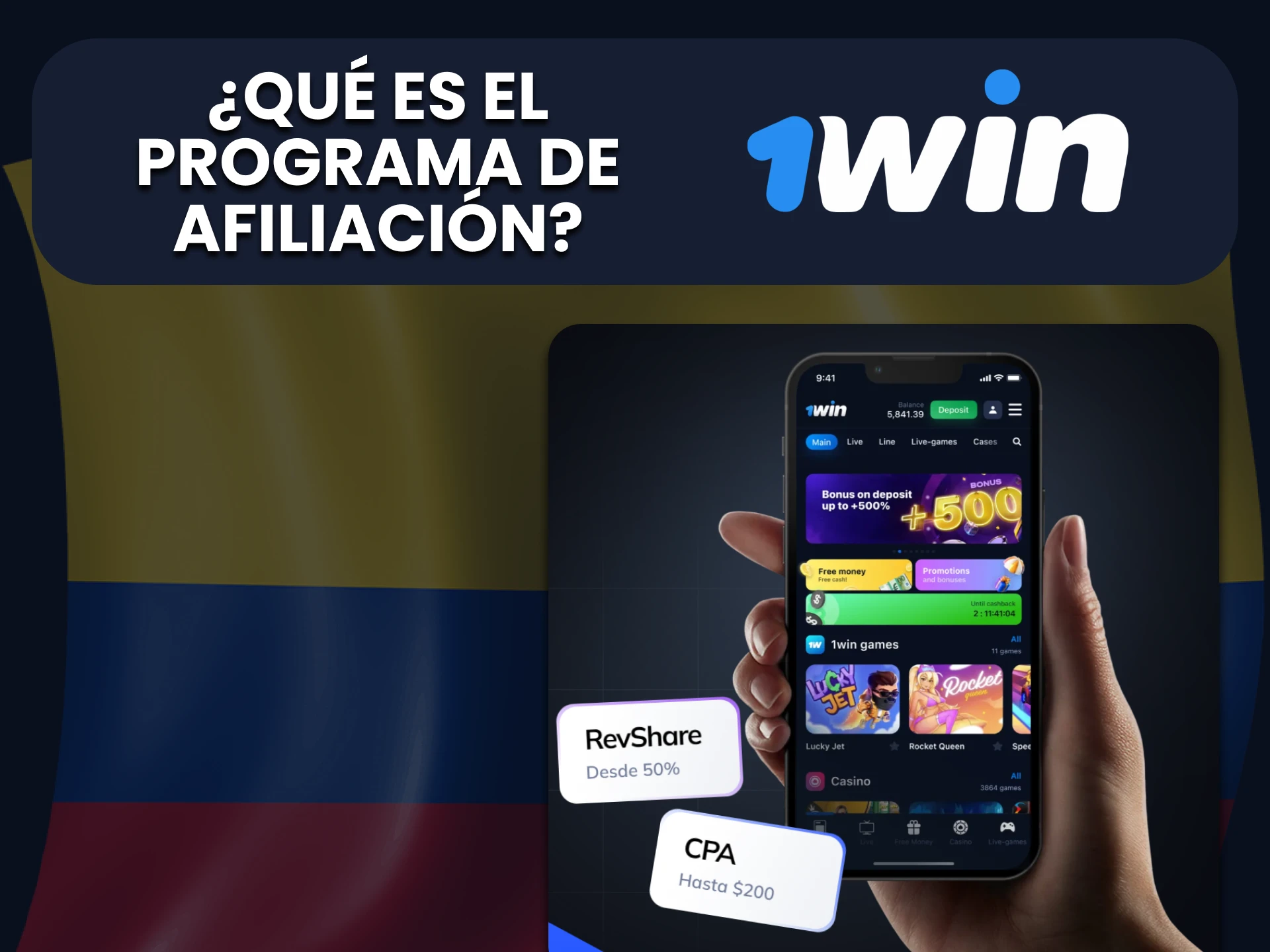 Descubra todo sobre el programa de afiliados de 1win.