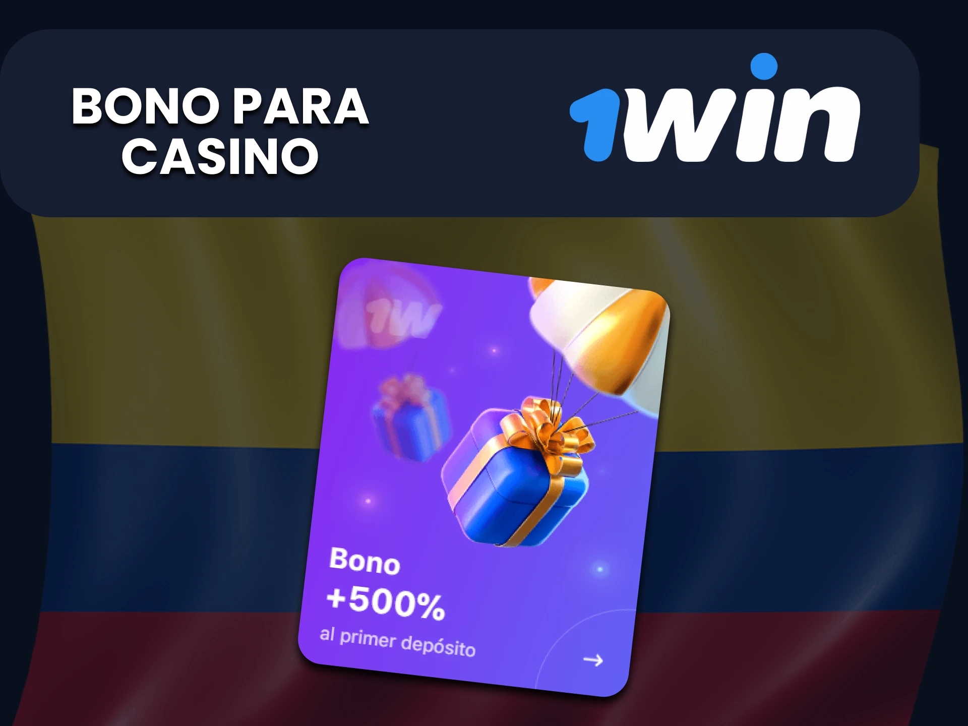 Obtenga un bono de +500% de 1Win en los primeros cuatro depósitos con el código de promoción 1WBETCO500.