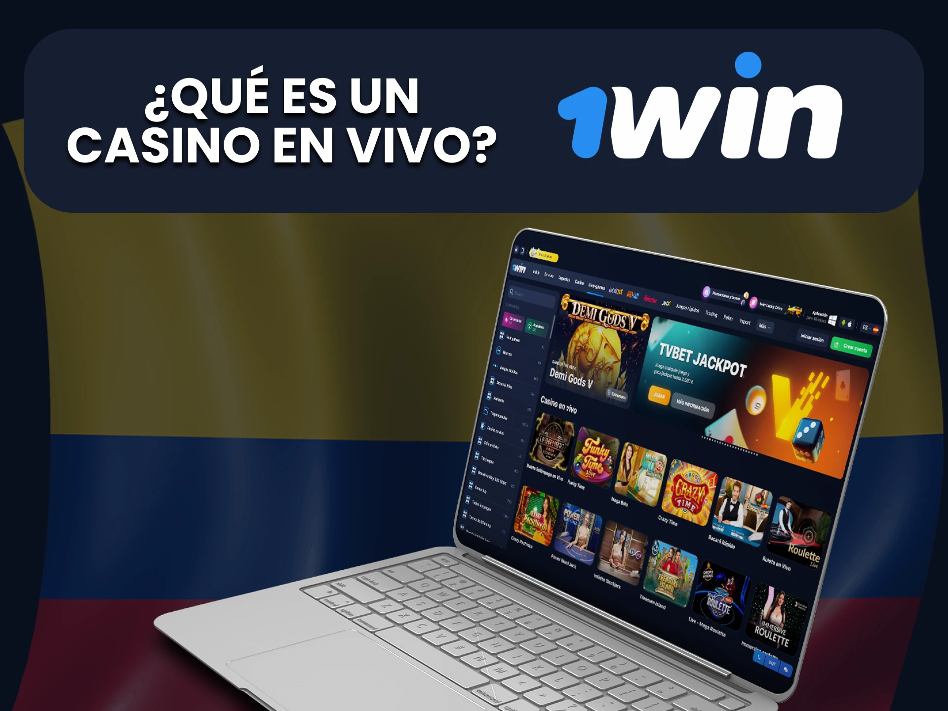 Te contamos todo sobre el casino en vivo de 1win.
