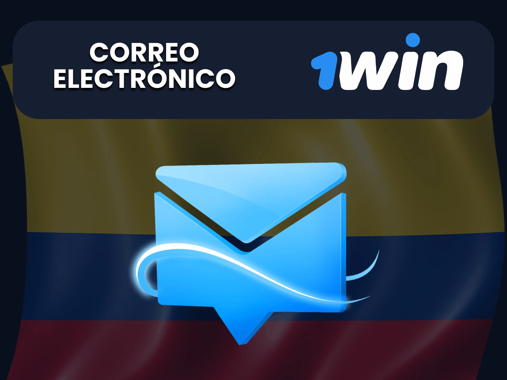 Puede ponerse en contacto con 1Win por correo electrónico.