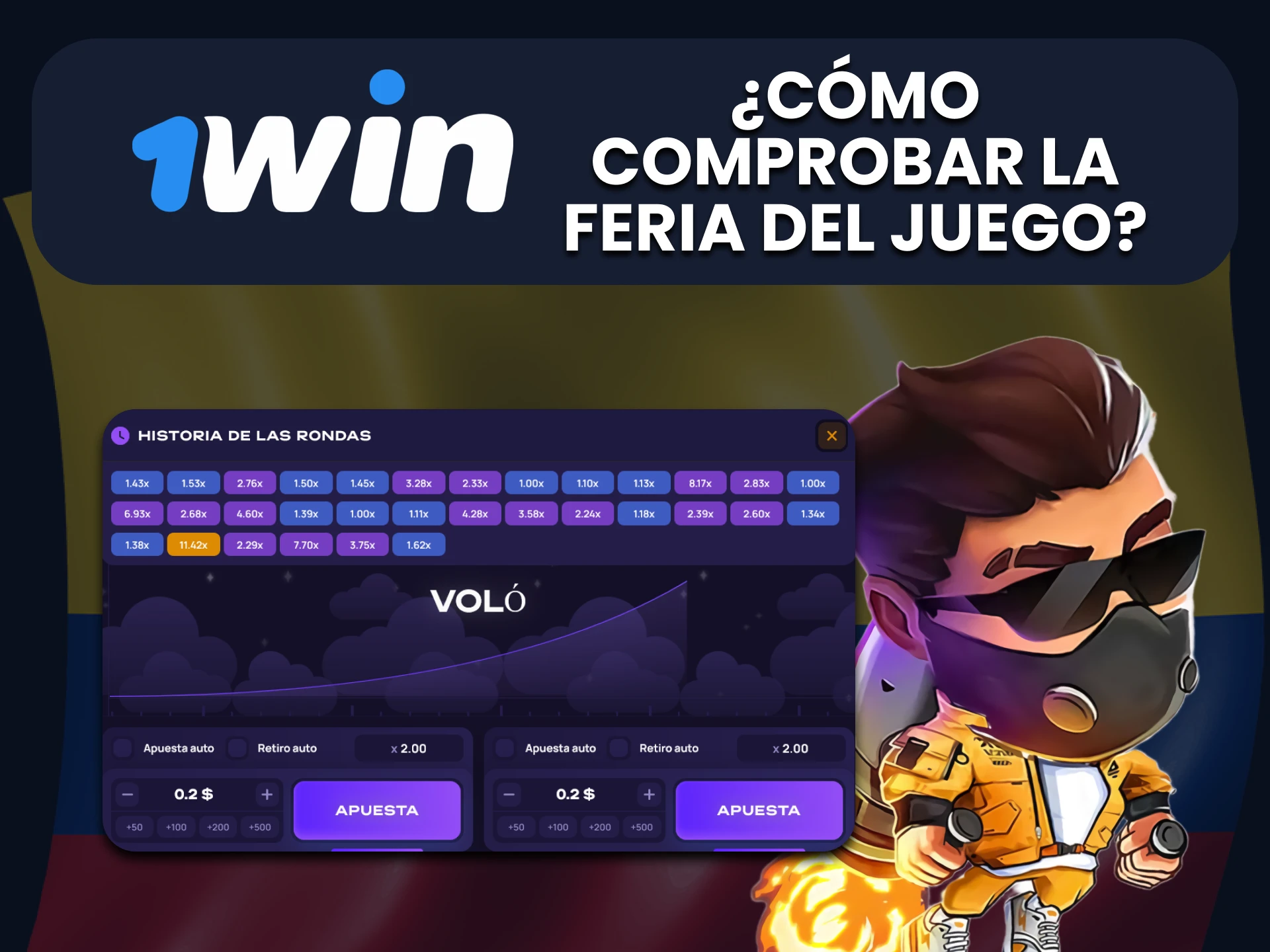 Descubra cómo comprobar la equidad de 1Win Lucky Jet.