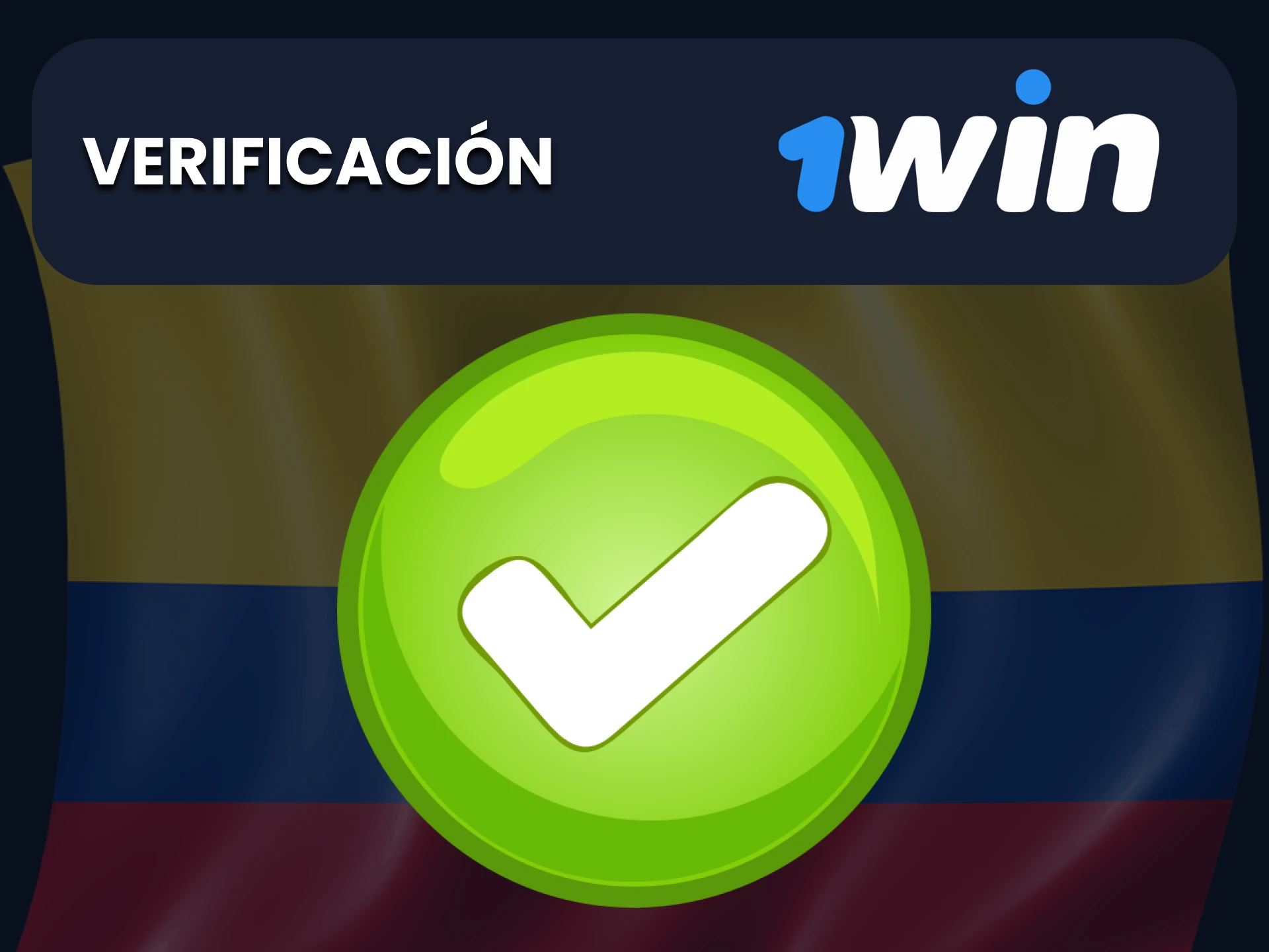 Verifique su cuenta 1Win para aumentar la seguridad.