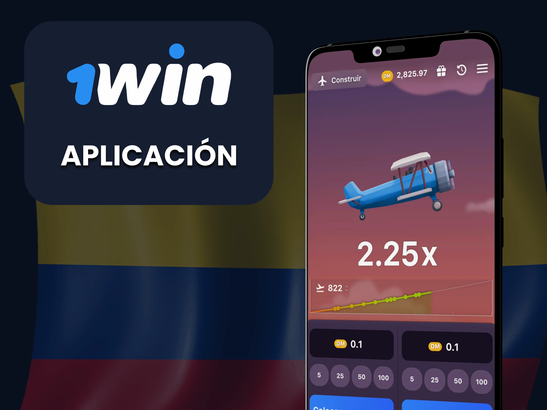 Juega Aviatrix a través de la aplicación 1Win.