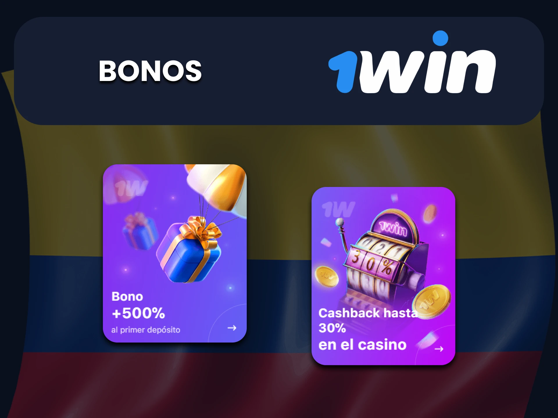 1Win ofrece un bono de bienvenida de +500 % para el juego Aviatrix.