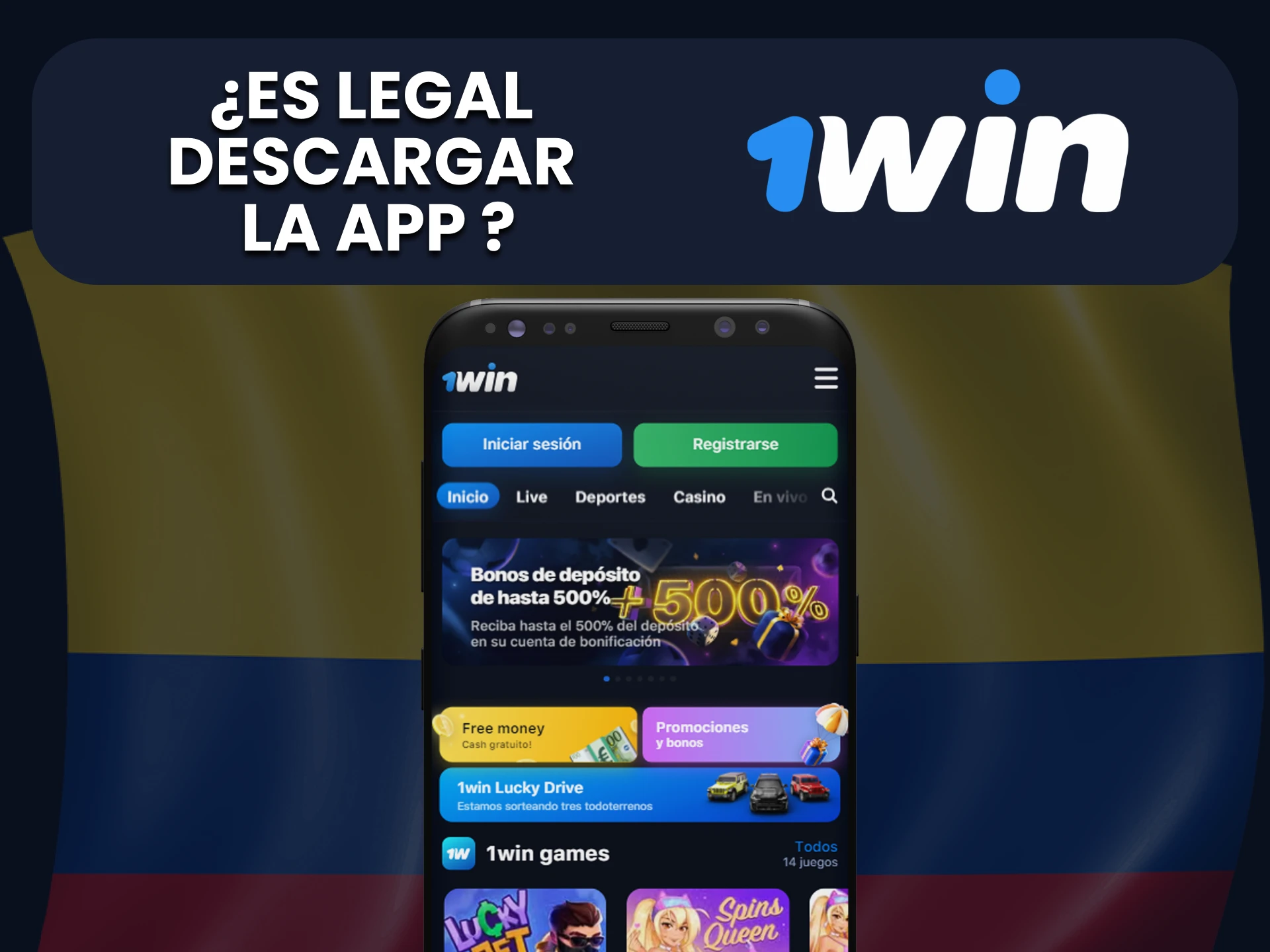 Usar la aplicación 1win es legal y seguro.