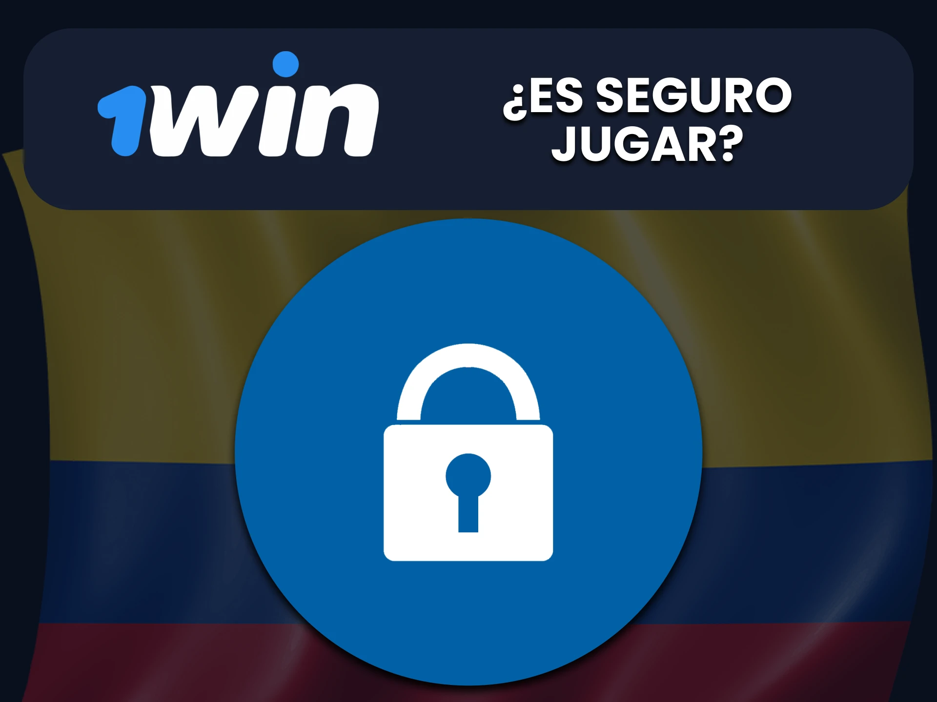 Es absolutamente seguro jugar y apostar a 1win.
