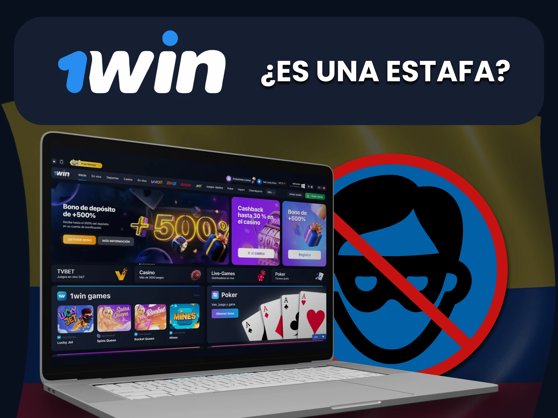 1win es un sitio real y legal.