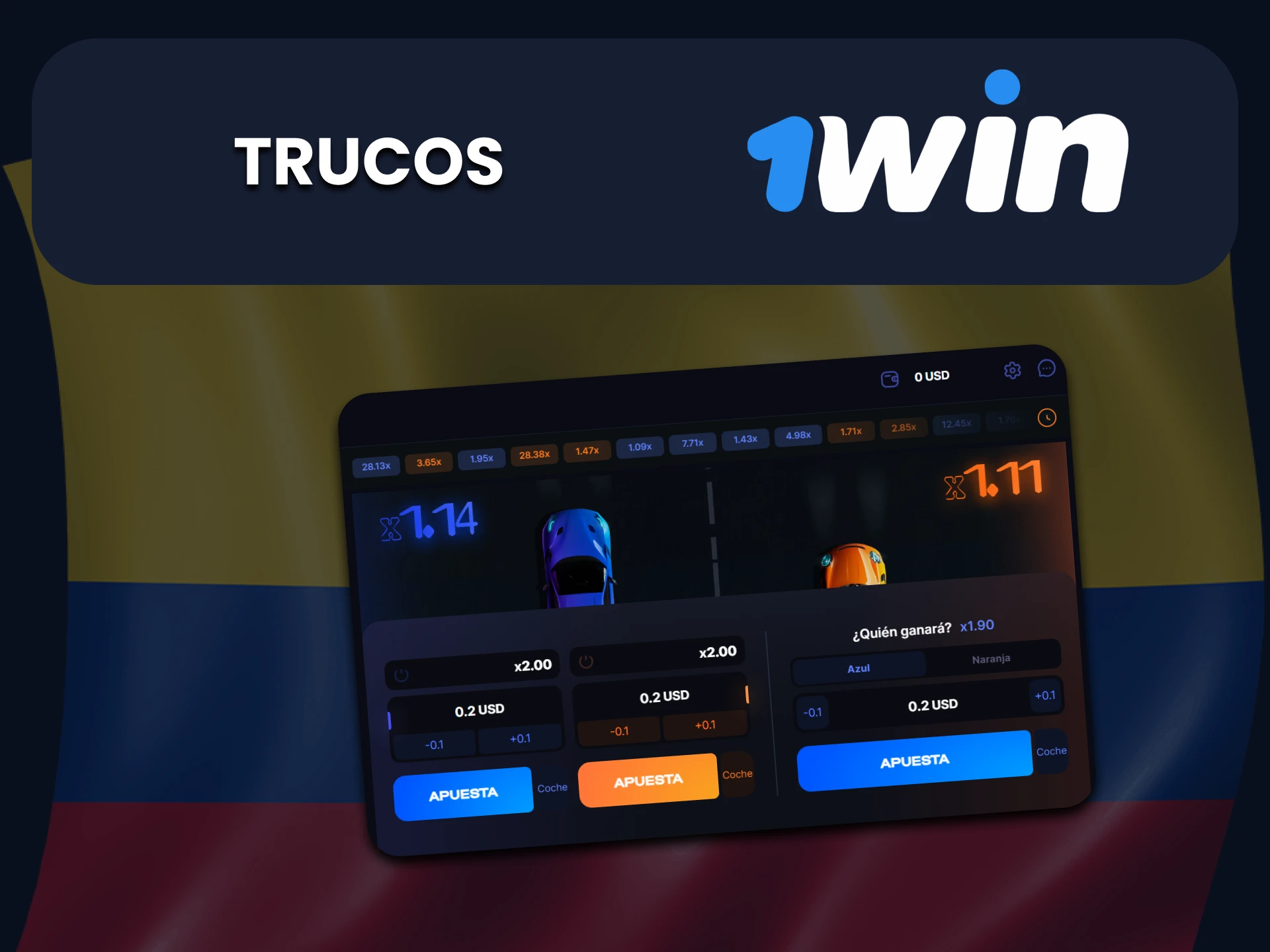 Aprende los trucos para ganar el juego Speed ​​and Cash de 1Win.