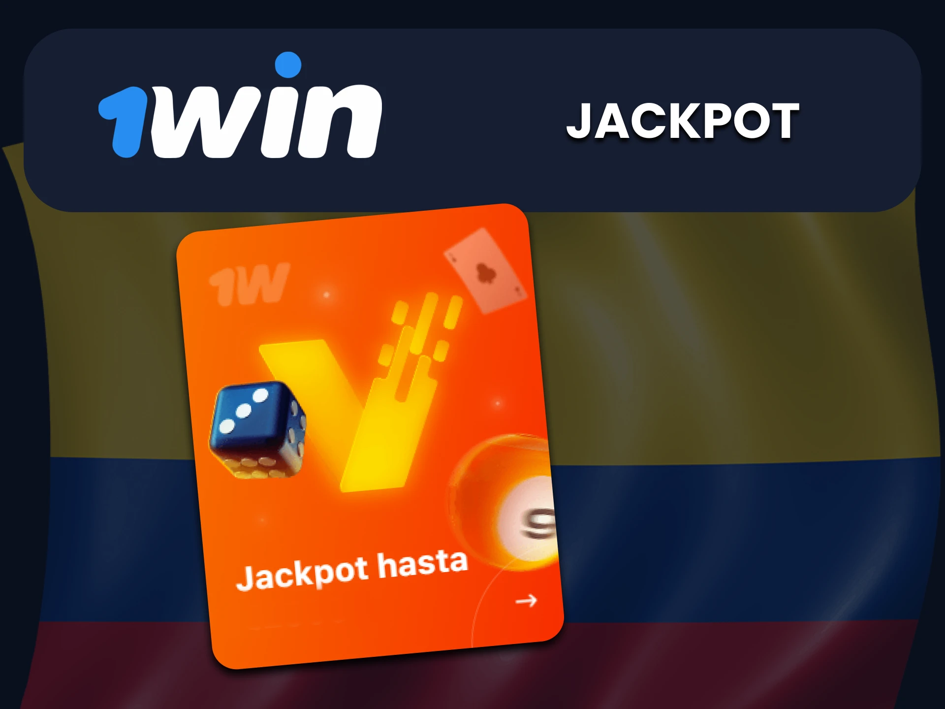 Reclama tu bono de premio mayor de 1win.