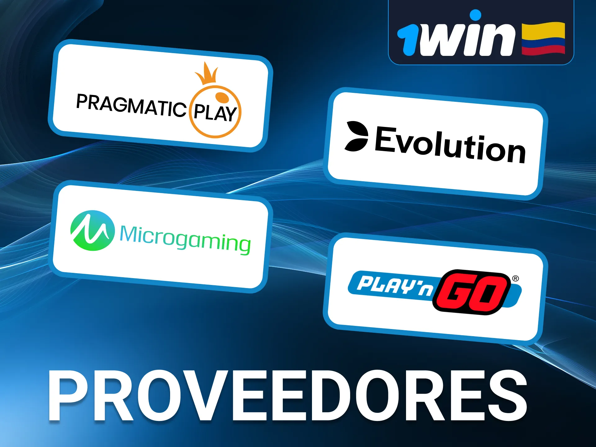 Accede a juegos de 1Win Casino de proveedores líderes como Pragmatic Play, Evolution Gaming y Microgaming.